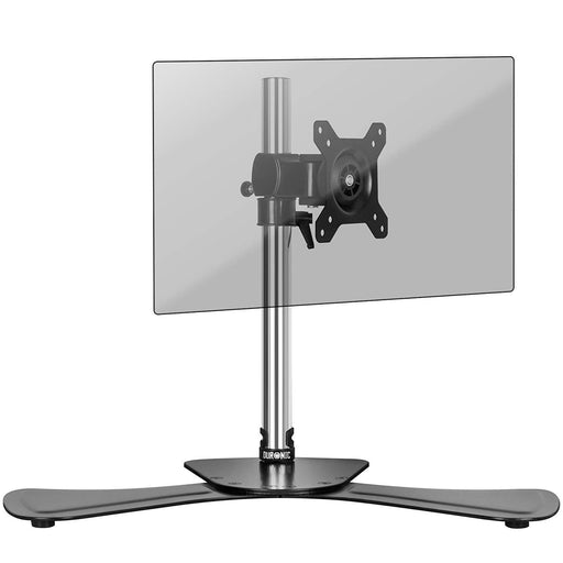 Duronic DM751 Stojak uchwyt jeden monitor 1 ekran | ramię do ekranów | VESA 75 lub VESA 100 | wieszak | maks 8 kg | na 1 monitor | stojak | regulacja monitora | 15”-24”