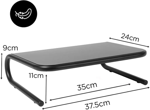 Duronic DM071 Podstawka pod monitor telewizor TV do 10 kg podstawka pod laptop