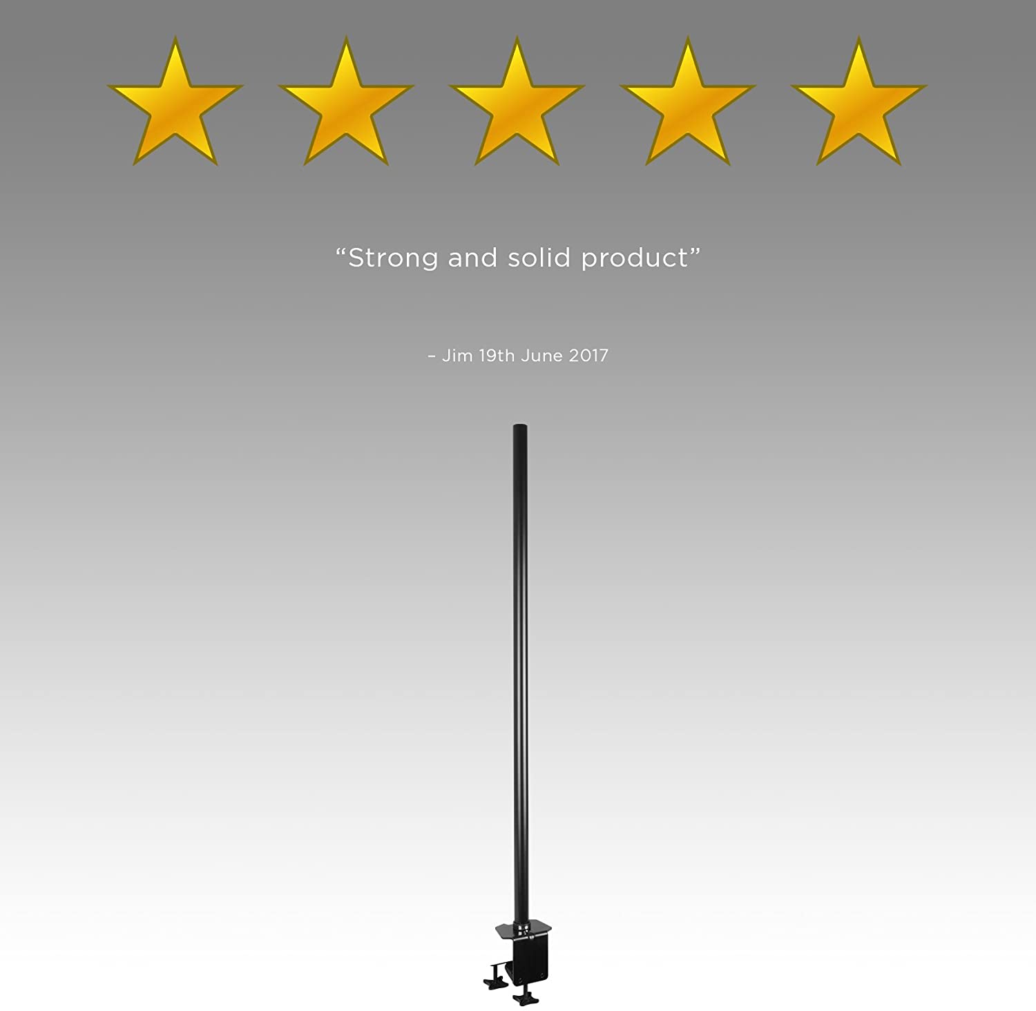 Duronic DM453Pole 80cm Słupek modelu DM453 wys. 80 cm , 3 wsporniki, dodatkowy trzon