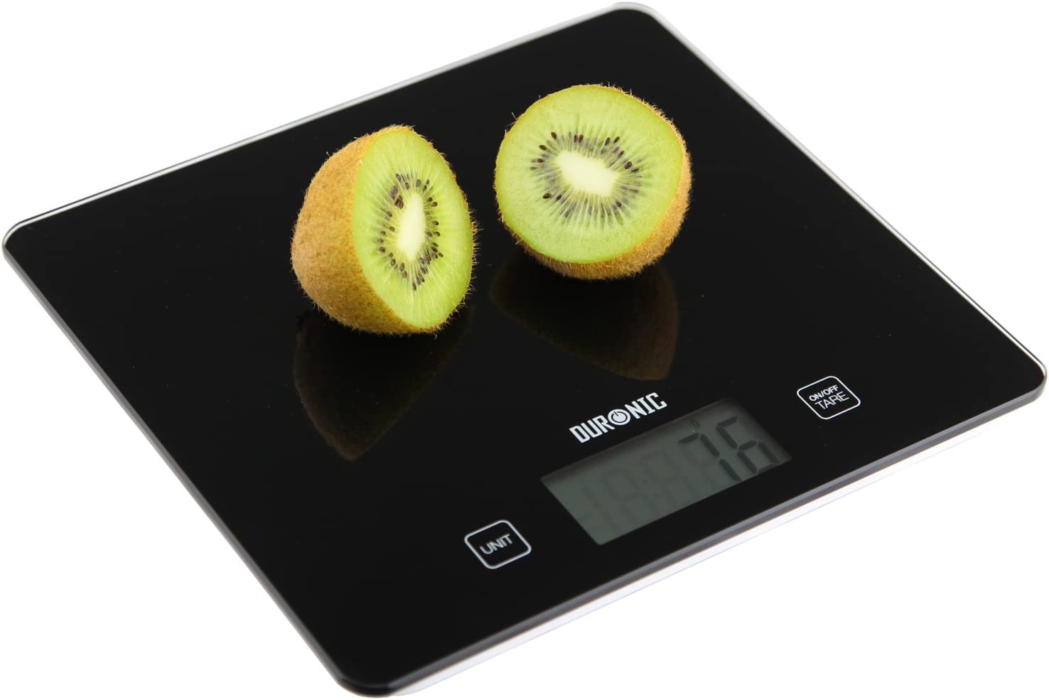 KS5000 SR/SS Cyfrowa waga kuchenna srebrna do 5 kg z 2,5 l misą ze stali nierdzewnej | waga elektroniczna z bateriami w zestawie