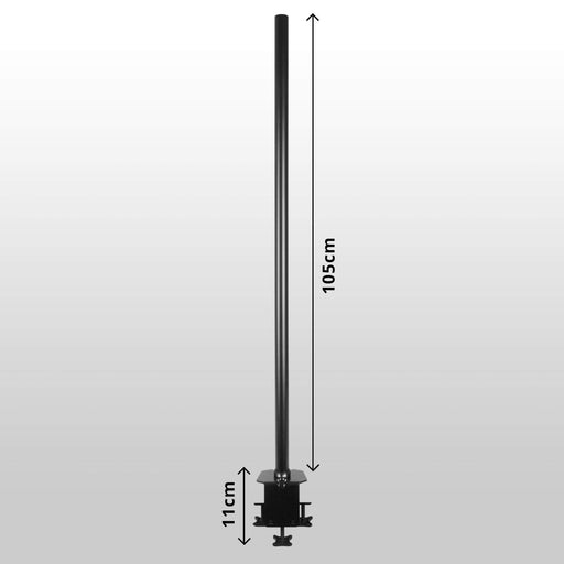 Duronic DM453Pole 105cm Trzon modelu DM453 wys. 105 cm, 3 wsporniki słupek