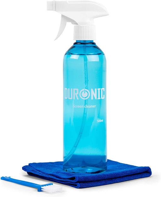 Duronic SCK103 Spray płyn do czyszczenia monitorów 500 ml ściereczka z mikrofibry