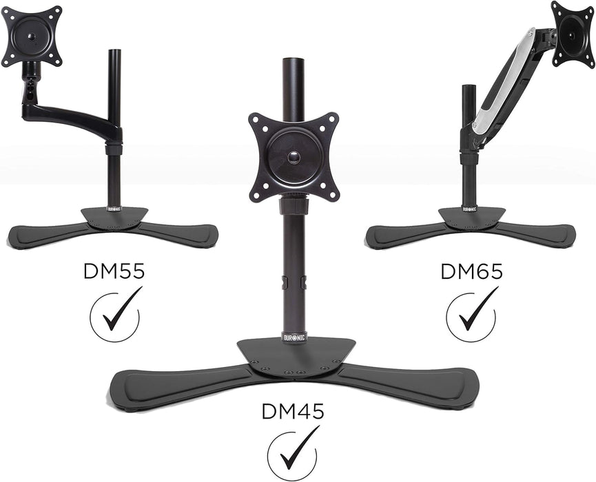 Duronic DM75 Stand Dodatkowa podstawka do monitora, kompatybilna z serią 75