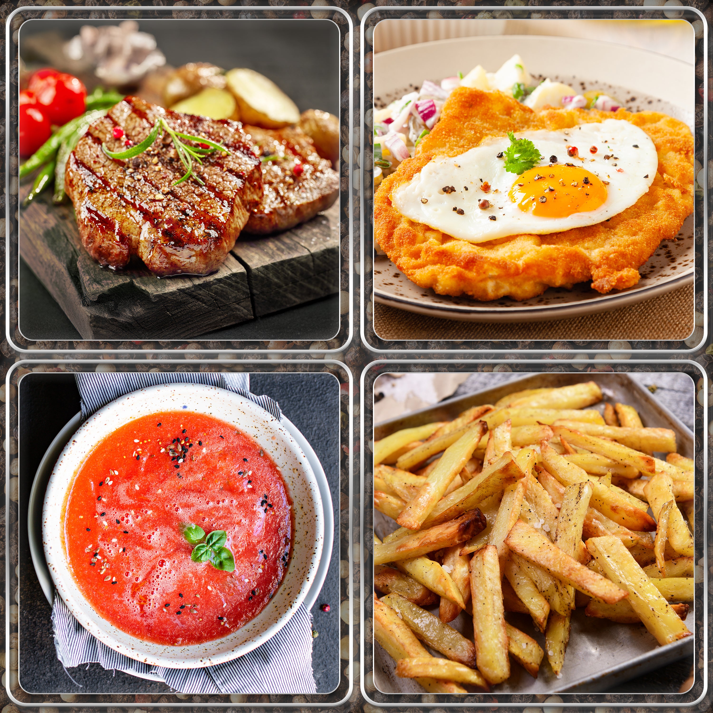 Duronic EMU3 Zestaw młynków elektrycznych automatyczny młynek do soli i pieprzu po 150 ml grawitacyjny do przypraw z LED z regulacją mielenia, zasilanie USB zestaw solniczka i pieprzniczka