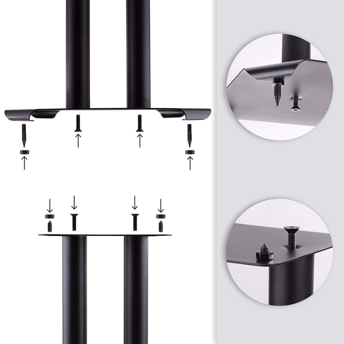 Duronic SPS1022 /80 Stojak podstawa na głośniki   | stand do głośników | kino domowe |