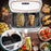 Duronic AF34 WE airfryer frytkownica różnorodne potrawy kurczak ryba pierogi owoce morza duża komora z podziałką