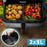 Duronic AFD1 BG duży kosz do airfryera 10l air fryer czarna ze złotym uchwytem podzielenie komory, pojemność 2x 5l do airfryerów duronic z separatorem