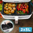 Duronic AFD1 WE duży kosz do airfryera 10l air fryer biały podzielenie komory dzięki podziałce, pojemność 2x 5l