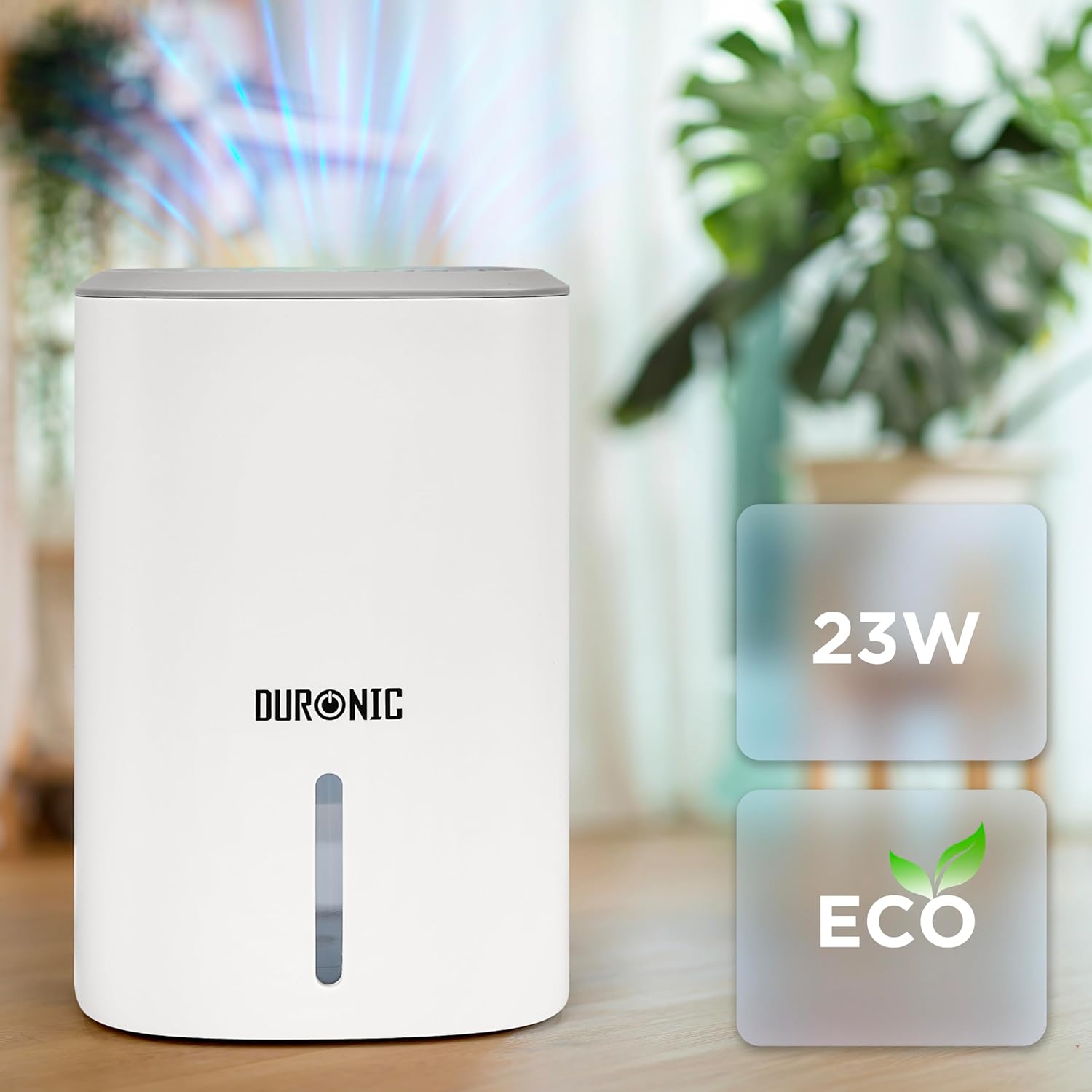 Duronic DH06 WE Osuszacz powietrza kondensacyjny do domu 23 W, tryb eco
