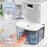 Duronic DH06 WE Osuszacz powietrza kondensacyjny do domu wydajność 240 ml / 24 godz, pojemnik 0.8l