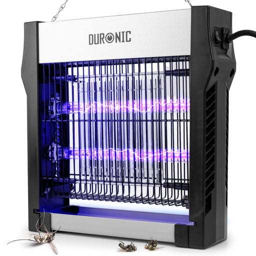 Duronic FK2X4 Elektryczna lampa owadobójcza pułapka na muchy i komary