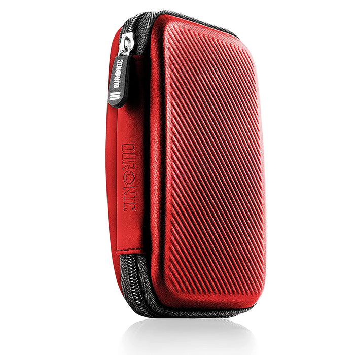 Duronic HDC2 RD Etui na dysk twardy i kable czerwony EVA