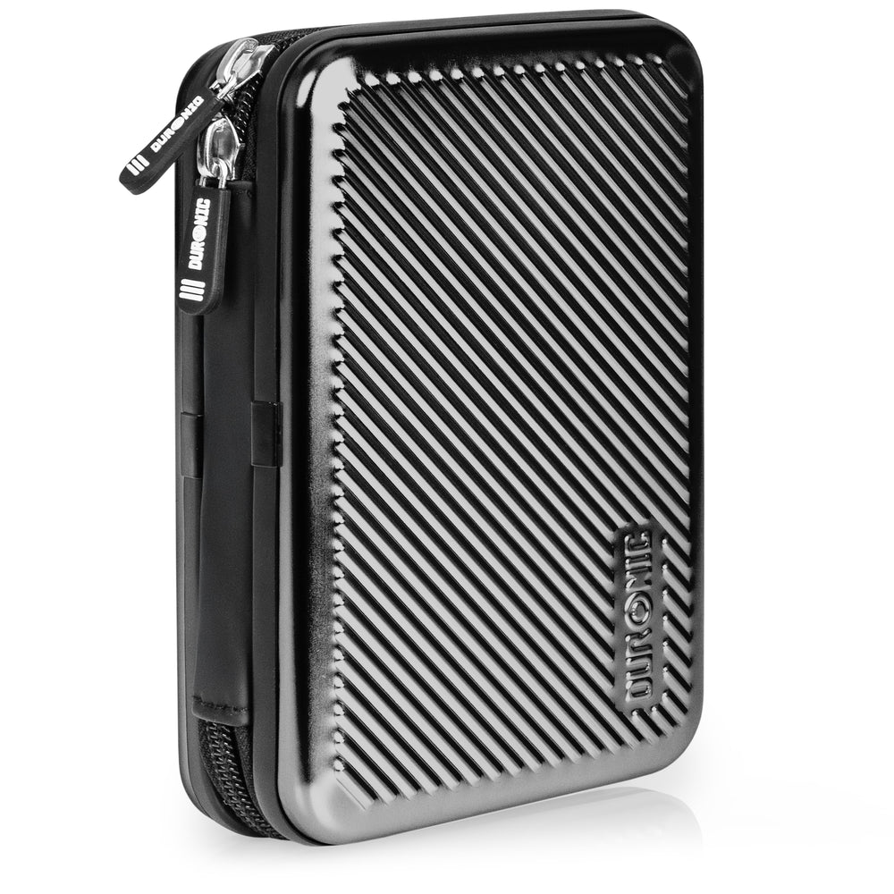 Duronic HDC3 BK Etui na dysk twardy i kable czarny aluminiowy na zamek