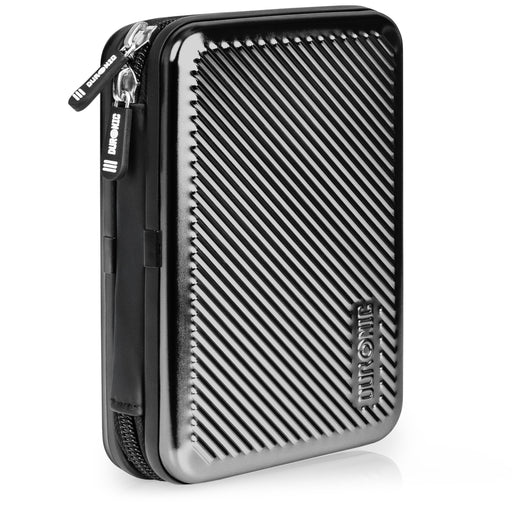 Duronic HDC3 BK Etui na dysk twardy i kable czarny aluminiowy na zamek