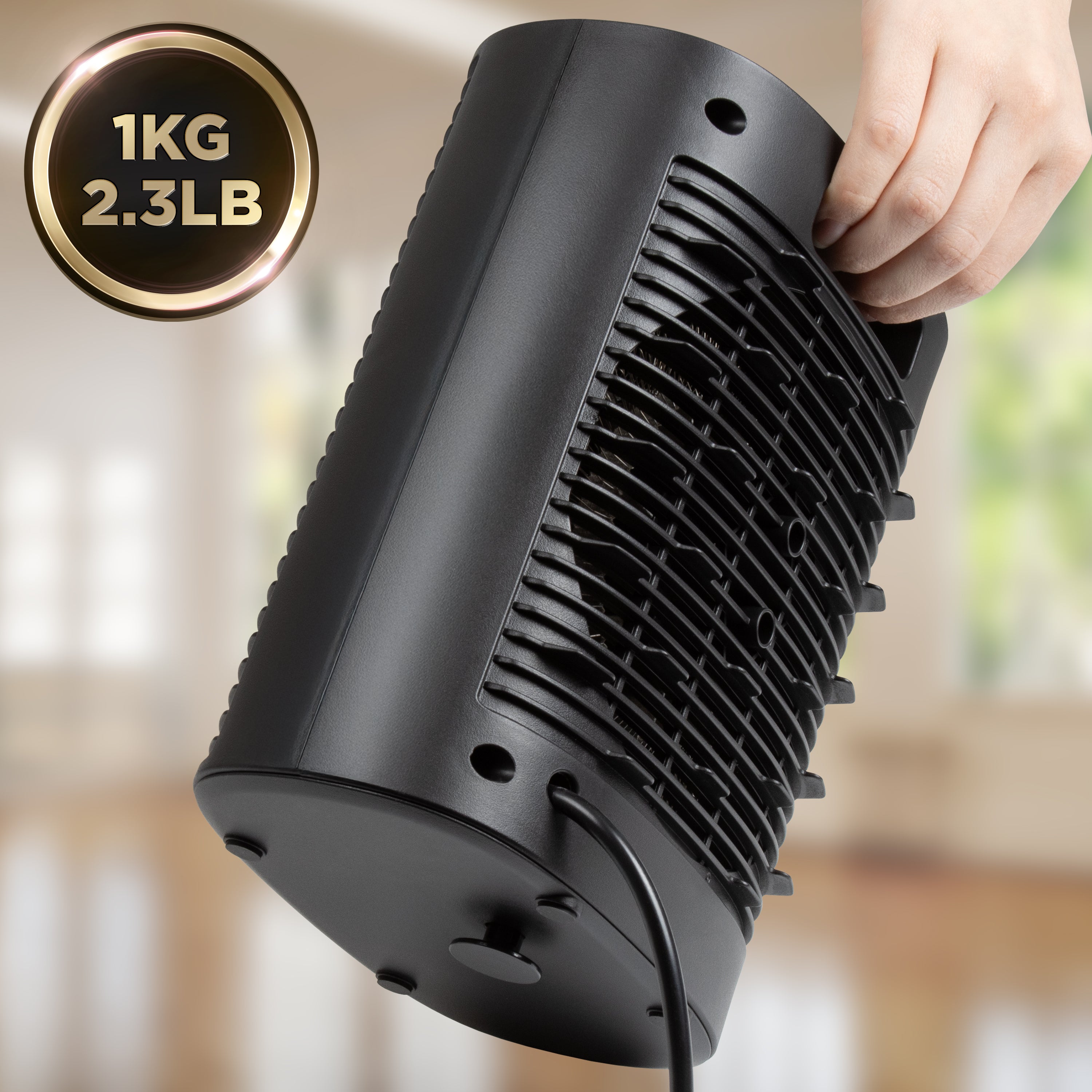 Duronic HV32 BK Termowentylator czarny farelka waga 1 kg