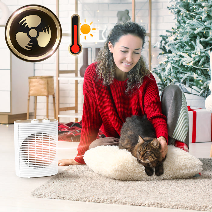 Duronic HV32 WE Termowentylator biały farelka do podgrzewania pomieszczeń