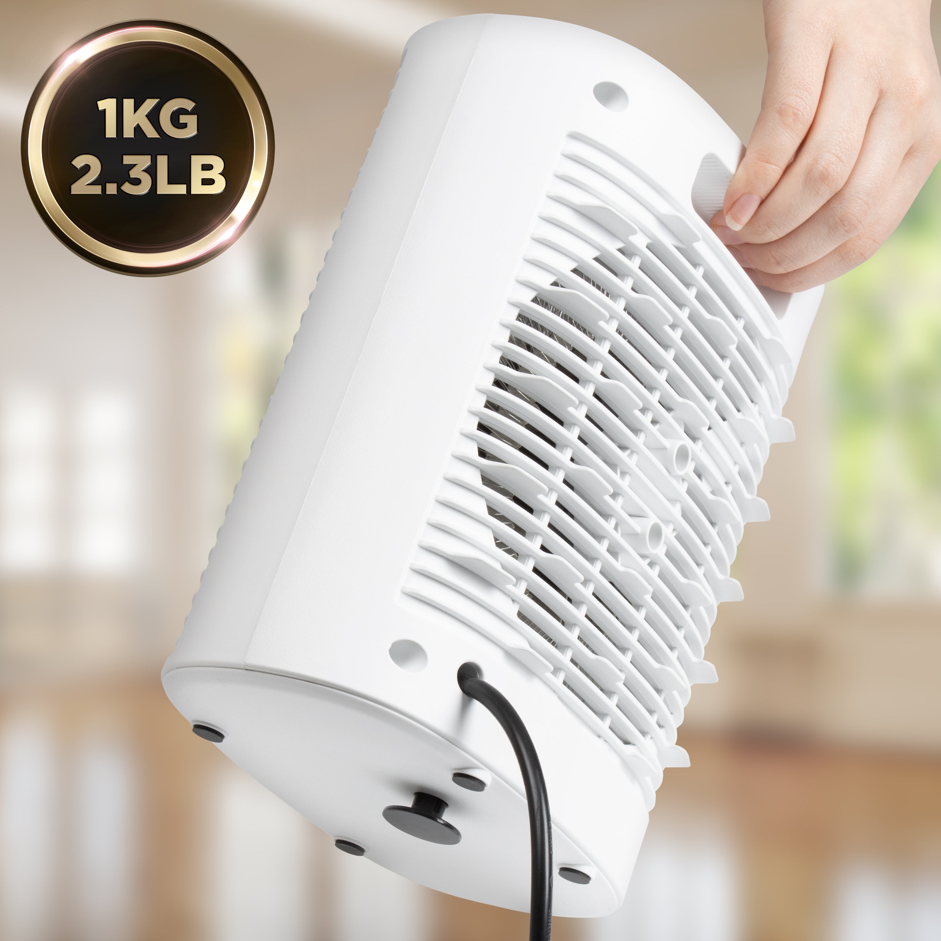 Duronic HV32 WE Termowentylator biały farelka waga 1 kg