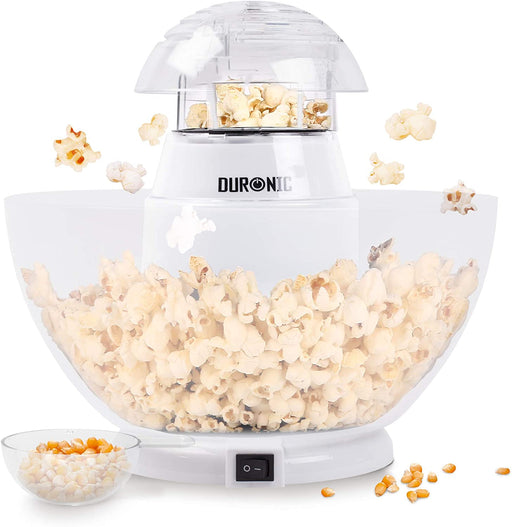 Duronic POP50 WE biała maszynka do popcornu z misą 