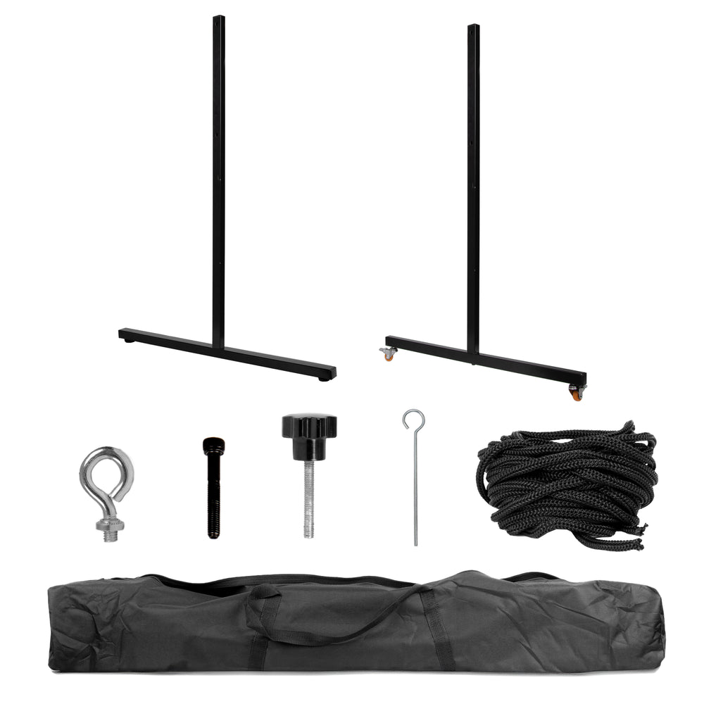 Duronic SFPS PARTS Stojak na ekran projekcyjny zewnętrzny lub wewnętrzny z torbą do przenoszenia mobilne zastosowanie