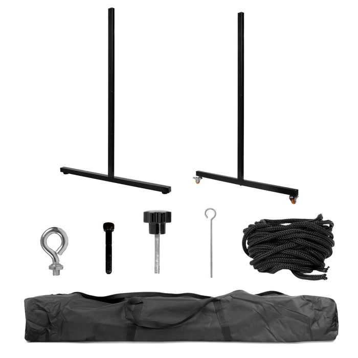 Duronic SFPS PARTS Stojak na ekran projekcyjny zewnętrzny lub wewnętrzny z torbą do przenoszenia mobilne zastosowanie