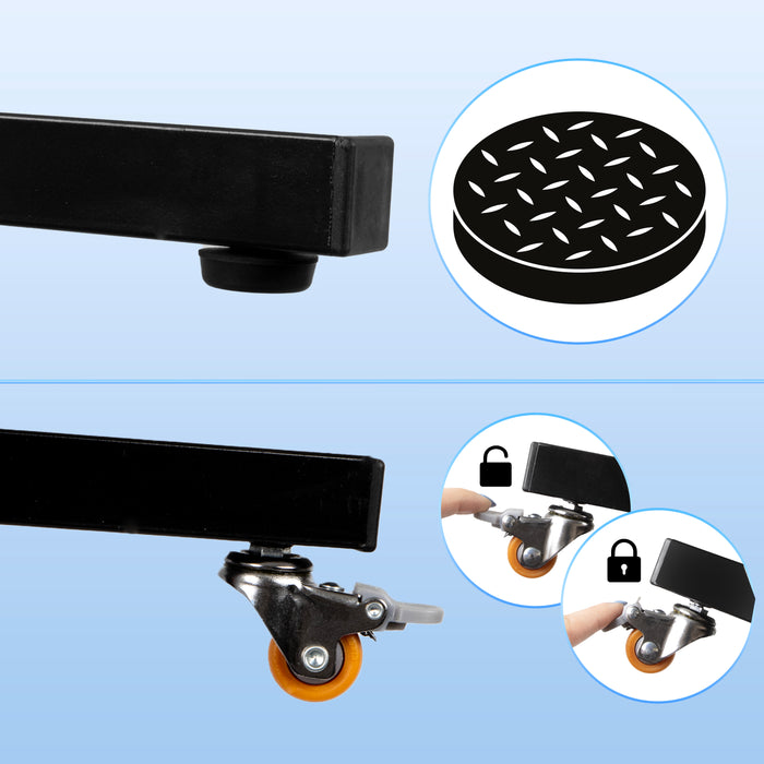 Duronic SFPS PARTS Stojak na ekran projekcyjny zewnętrzny lub wewnętrzny z torbą do przenoszenia mobilne zastosowanie