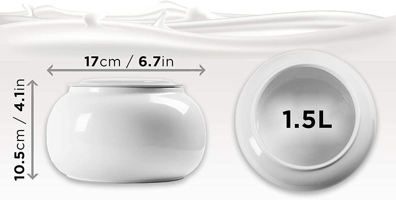 Duronic P1YM1 Ceramiczny pojemnik 1,5 l dla YM1 i YM2