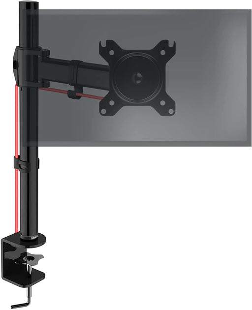 Duronic DM251X2 Uchwyt biurkowy do monitora ekranu | VESA 75 lub 100 |wieszak | ramię| maks. 8 kg |stojak | regulacja monitora
