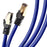 Duronic CAT8 BE 3m Kabel sieciowy S/FTP niebieski transmisja 40GB skrętka LAN pachcord