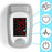 Duronic OX01R Pulsoksymetr medyczny dzieci dorośli napalcowy cyfrowy wyświetlacz, pokrowiec