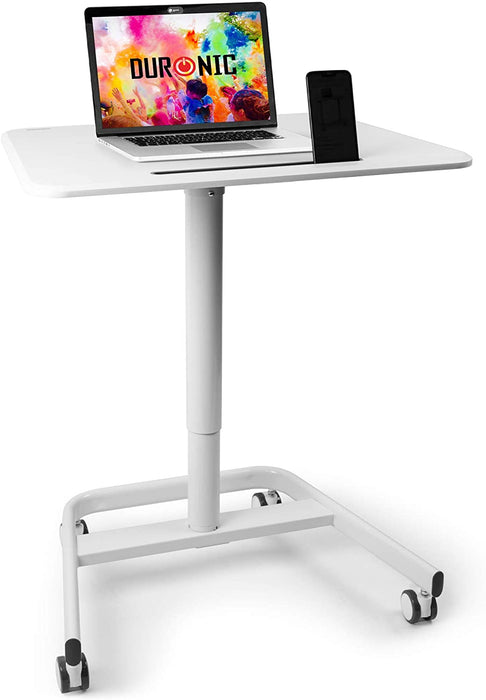 Duronic WPS77 Mobilny stolik pod laptopa regulacja wysokości praca stojąco- siezaca, kółka z blokadą maks. 15 kg