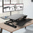 Duronic DM05D4 Podnośnik praca siedząca - stojąca biurko do pracy na stojąco i siedząco stacja robocza