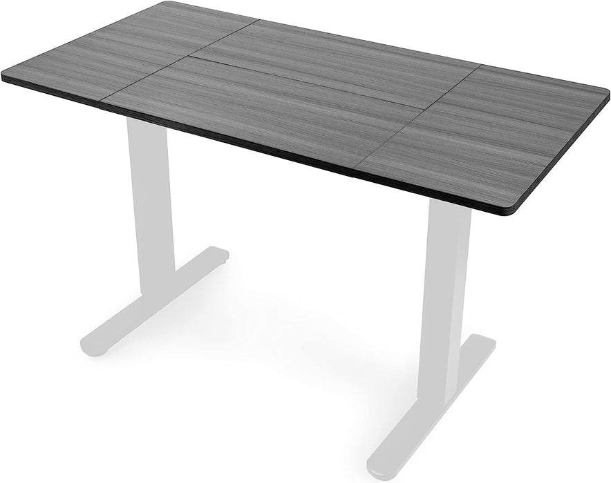 Duronic TT120 GY Blat biurka z elektryczną regulacją wysokości z MDF 120 x 60 cm Kolor: szary | biurko stój-siedź miksuj i łącz blat i rama | wygodne ergonomiczne biurko prostokątne