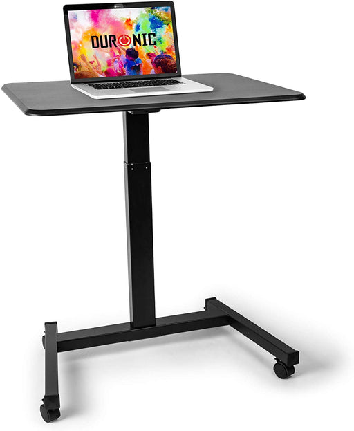 Duronic WPS47 Mobilny stolik pod laptopa regulacja wysokości praca stojąco- siezaca, kółka z blokadą maks. 30 kg