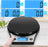 Duronic KS6000 BKCR Elektroniczna waga kuchenna z misą | 5 kg | czarna waga | cyfrowy niebieski wyświetlacz | płaska