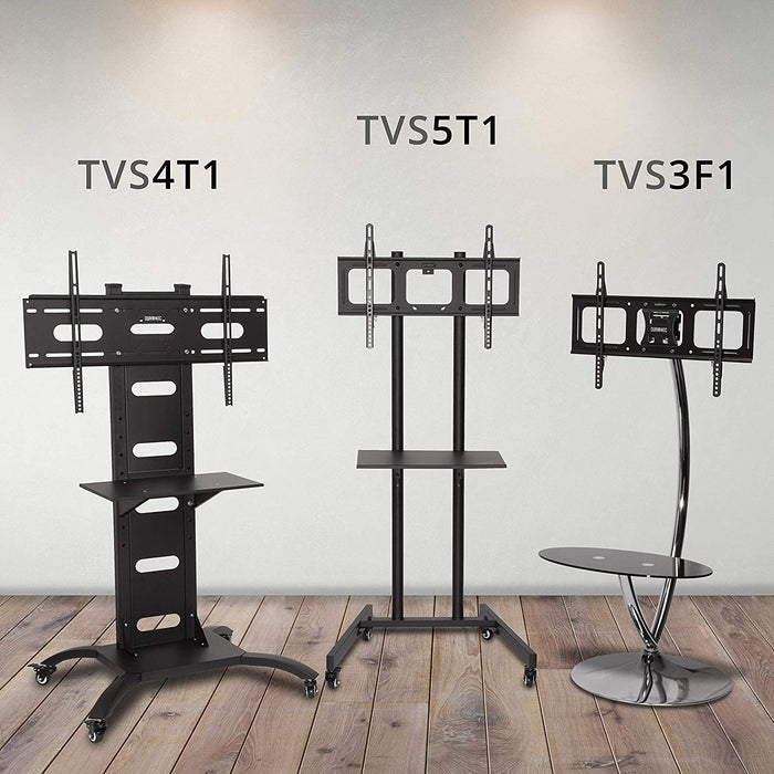 Duronic TVS5T1 Stojak na telewizor statyw TV stand | do 68kg | 33-70 cali