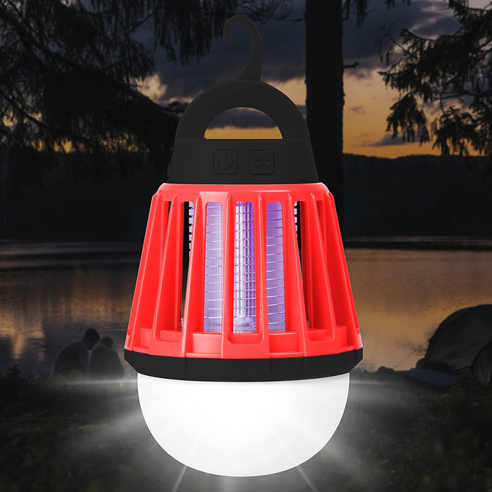 Duronic FKUSB Lampa kempingowa odstraszająca owady lampa na komary oświetlenie namiotu turystyka Ładowanie USB