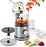 Duronic MFP400 Minirobot kuchenny rozdrabniacz szatkownica  400W | trze, szatkuje, kroi na plasterki, miksuje | pojemność 500 ml | urządzenie wielofunkcujne